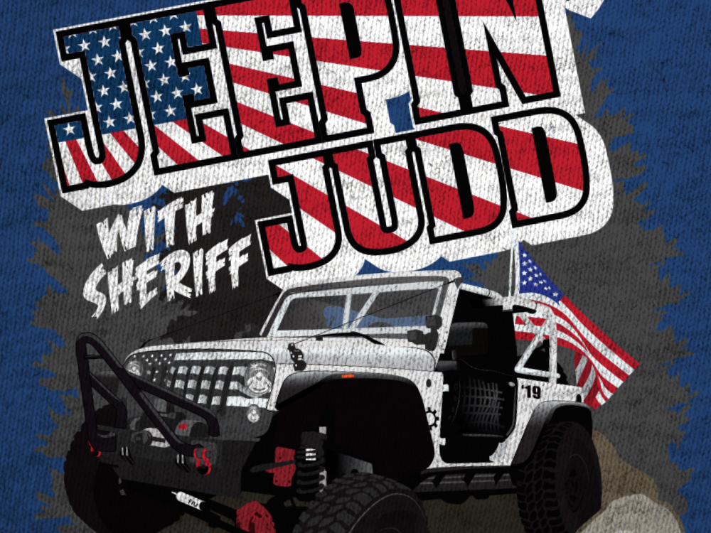 Jeepin with Judd Event Shirt Design Featured