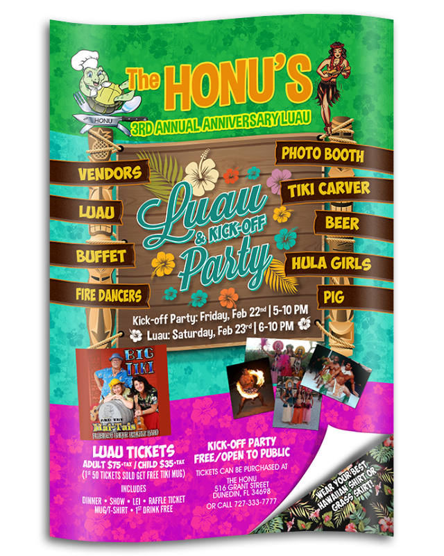 The Honus Event Flyer